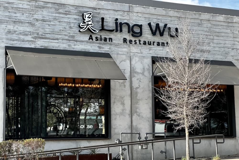 Chef Ling Qi Wu opens third restaurant, Ling Wu, at Lantana Place