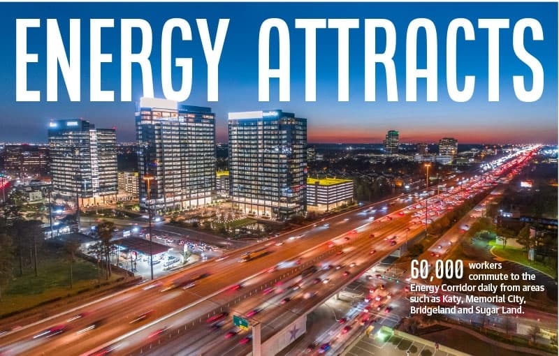 Energy Corridor draws Katy's working class, corporations