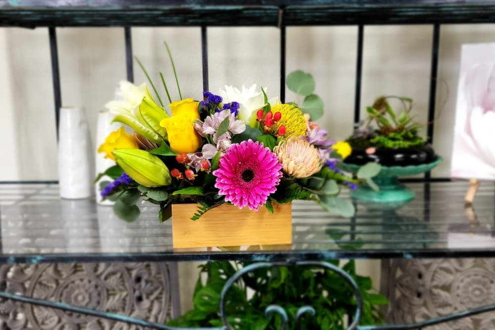 Grey House Blooms offers flower arrangements in Schertz