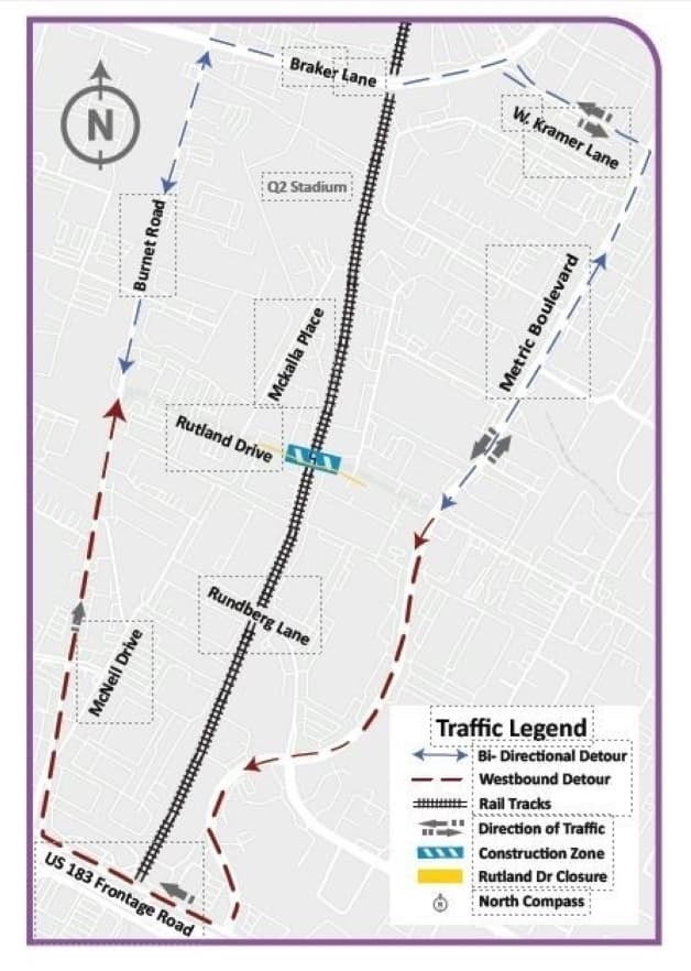 map of project area 