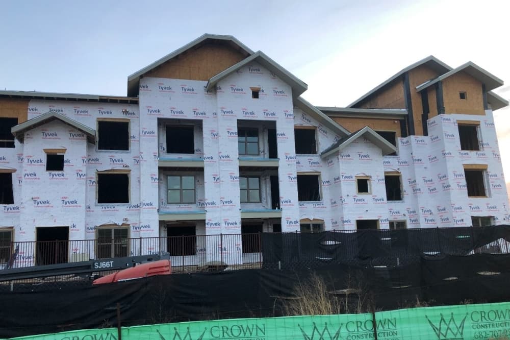 apartments under construction