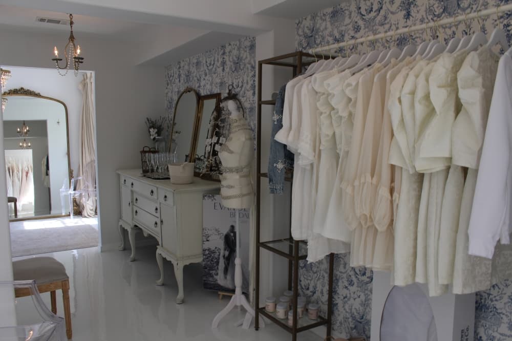 Evangeline Bridal is the only bridal shop in the city of Tomball. (Kayli Thompson/Community Impact)