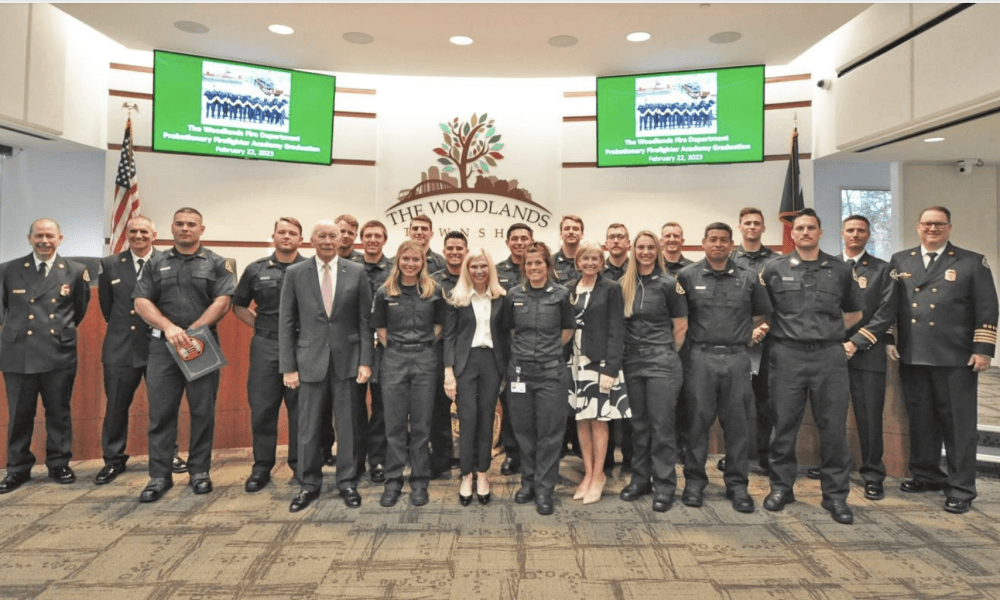 The Woodlands Fire Department welcomes 16 new firefighters