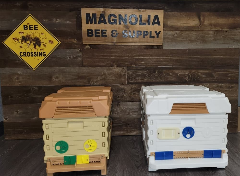 Magnolia Bee and Supply sells insulated hives at the storefront. (Courtesy Magnolia Bee and Supply)