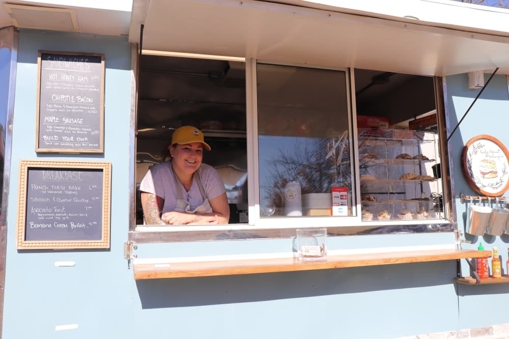 Julia Borregales opened Buda Biscuit & Baking Co. in January 2022. (Zara Flores/Community Impact)