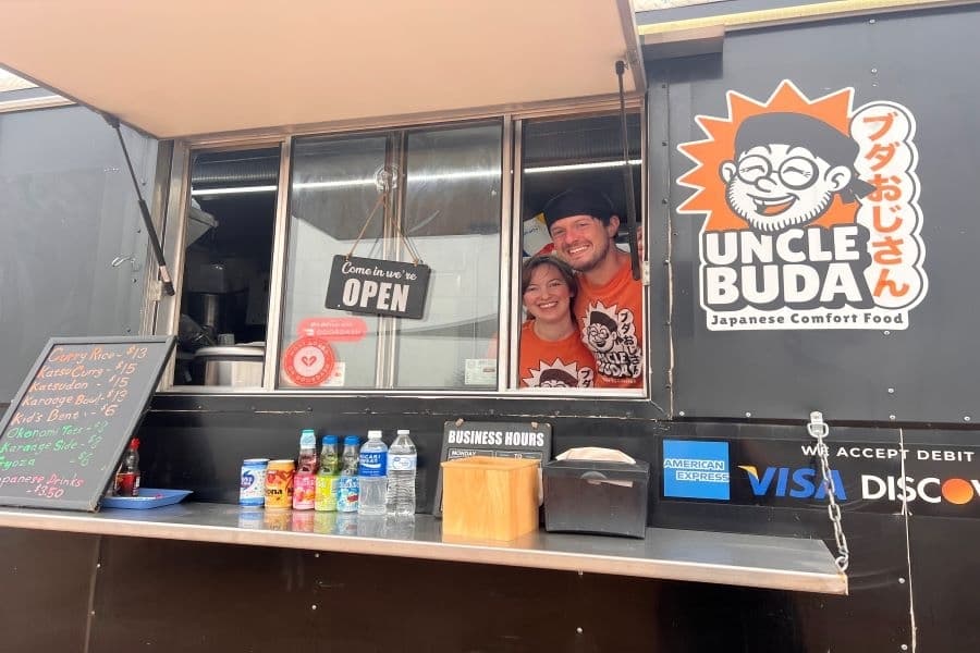 Jenelle and Benjamin Wilson opened Uncle Buda in August 2022. (Zara Flores/Community Impact)