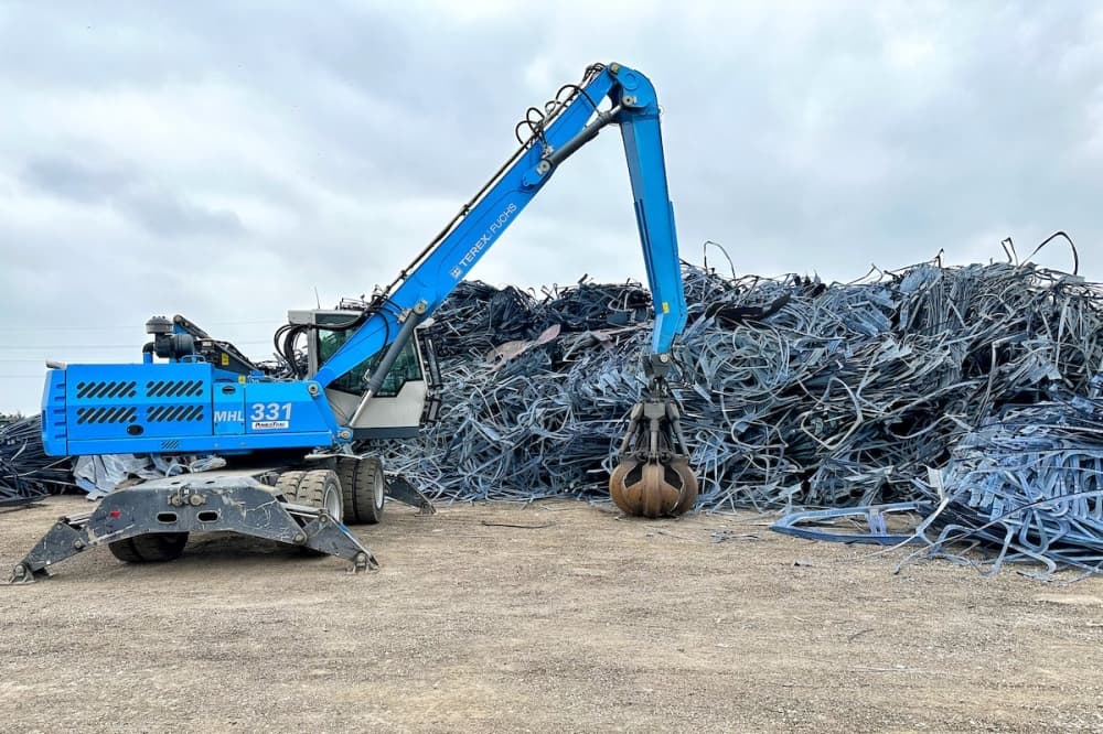 Scrap metals are sorted at the facility. (Courtesy Gardner Metal Recycling)