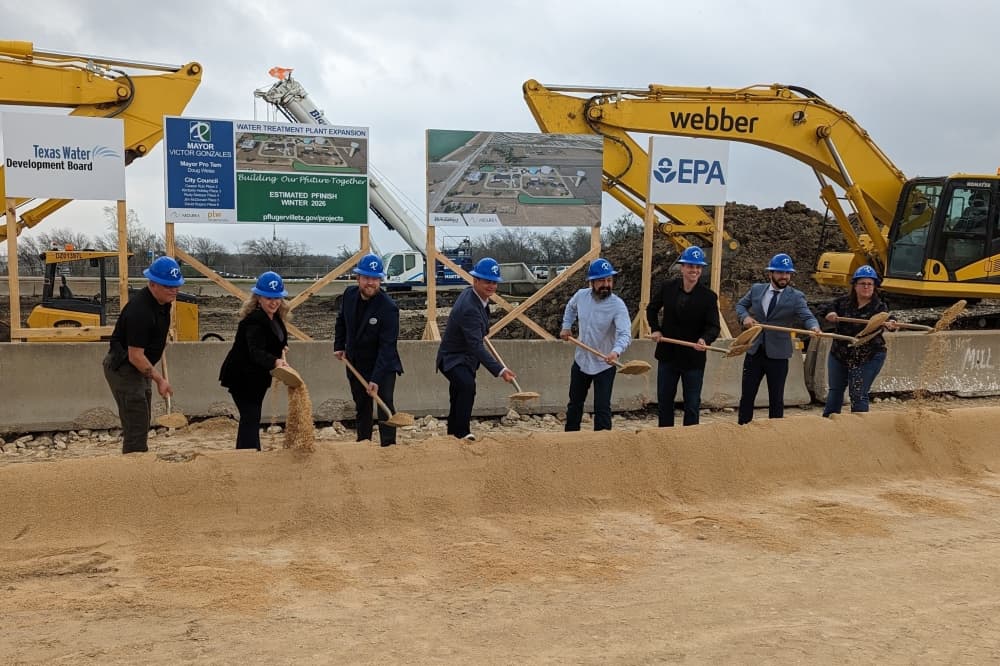 Pflugerville breaks ground on $144M water plant expansion