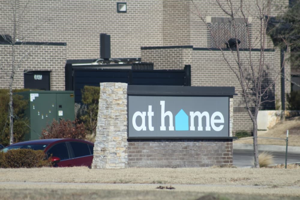 At Home sign
