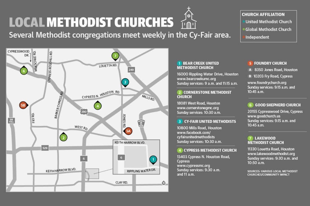 Cy-Fair congregations opt to disaffiliate from the United Methodist Church