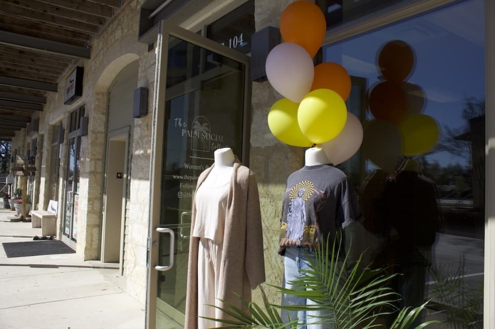 The Palm Social Collection officially opened March 3. (Elle Bent/Community Impact)