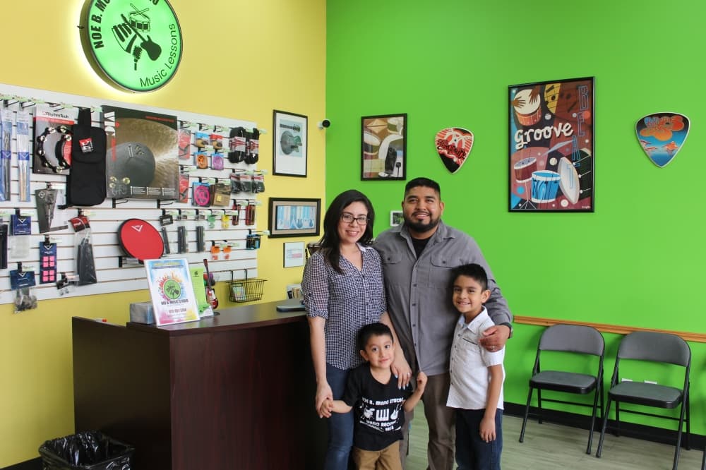 Noe B. Music Studio drumming along for 10 years in Plano