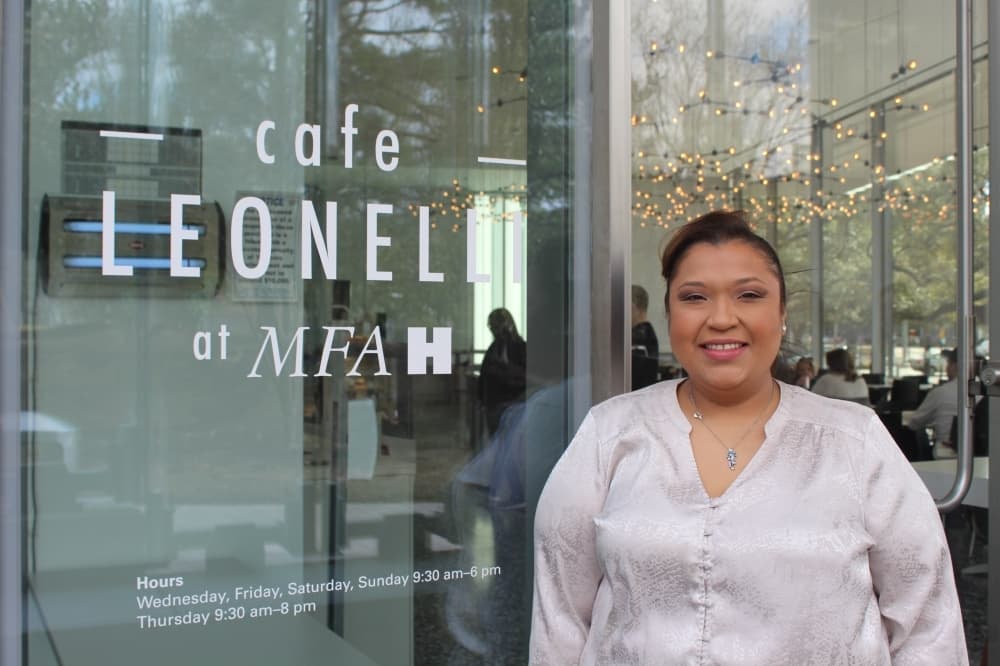 Chef de Cuisine Alexandra Garcia has led the kitchen at Café Leonelli since it opened in April 2021.