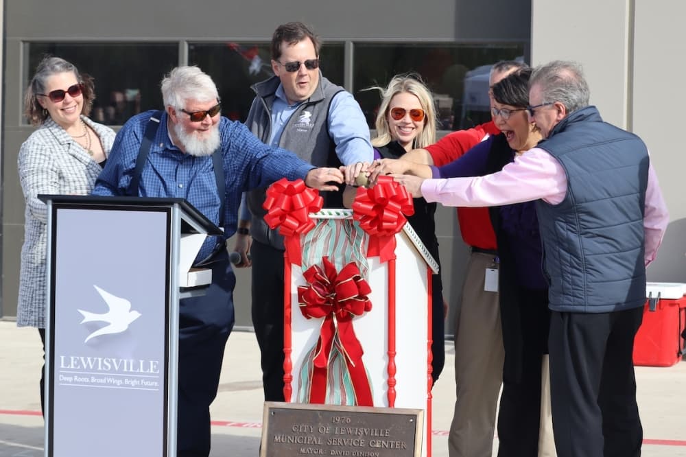 Lewisville celebrates grand opening of new Facilities and Fleet Maintenance Building