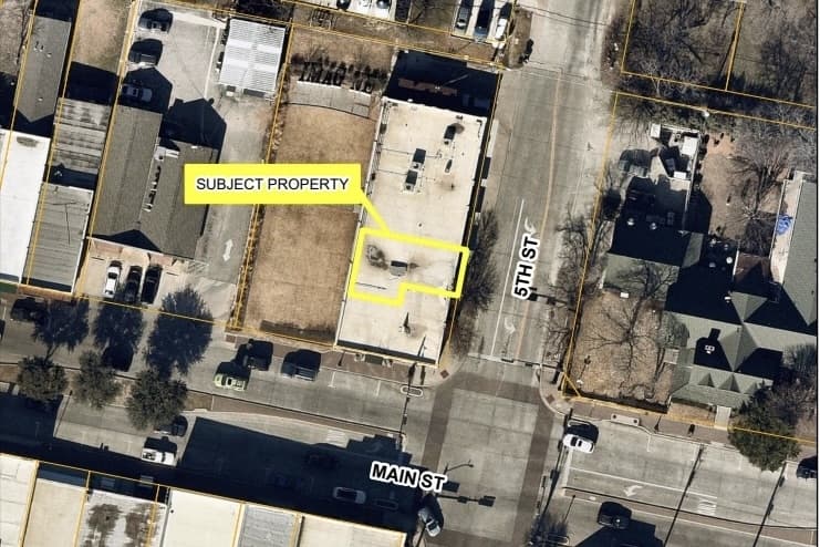The brewery will be situated between two existing retail spaces inside the Ford Building, according to meeting documents. (Courtesy city of Frisco)