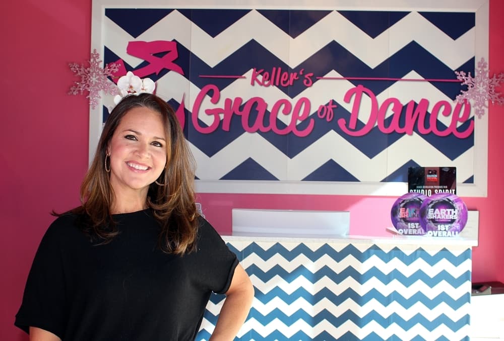 Keller's Grace of Dance studio offers dance classes for children, adults