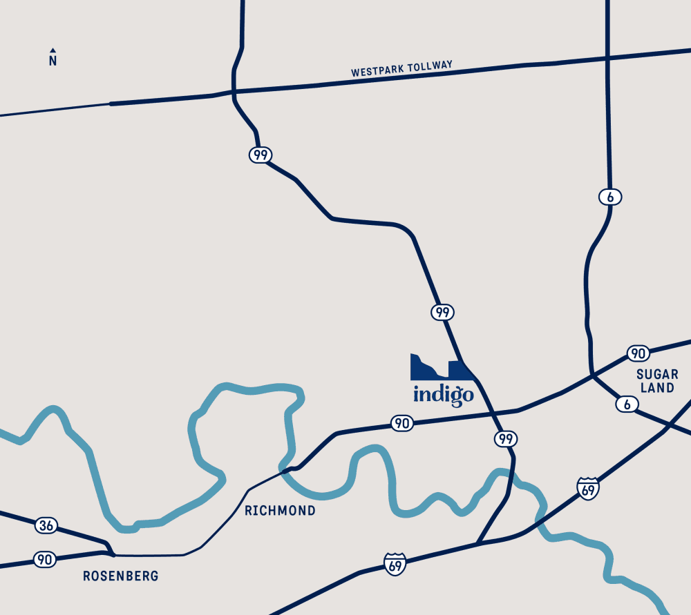 The Indigo development is located in the Richmond extraterritorial jurisdiction. (Courtesy CultivateLAND)