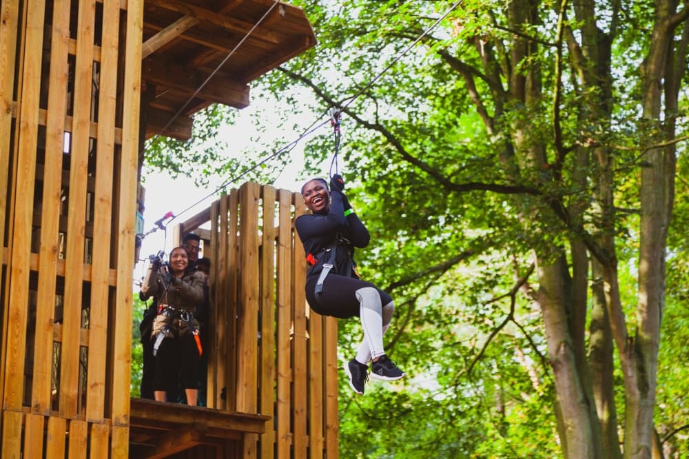 Go Ape Zipline & Adventure Park has various zip line courses to choose from. (Courtesy Go Ape Zipline & Adventure Park)