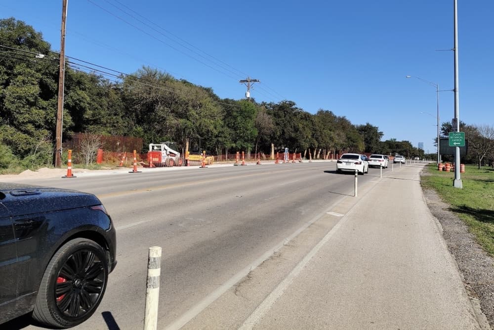 Mobility improvements underway around Zilker park, botanical garden