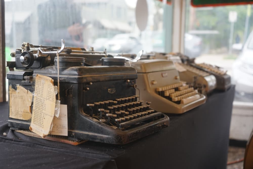 Rotary phones, vintage typewriters, more available at Nau’s Enfield Drug estate sale this weekend