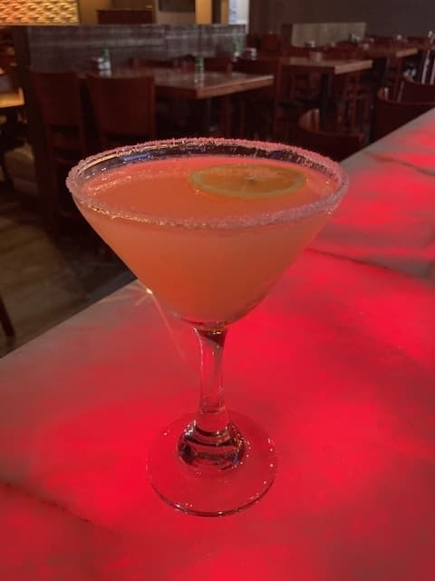 Lemon Drop Martini ($14) is made with Deep Eddy Lemon Vodka and Licor 43. 
