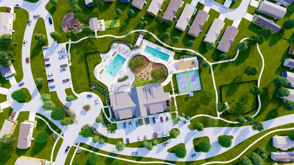 Rockrose Ranch at Lake Conroe, a 700-home community, will celebrate its grand opening March 25 in Willis. (Courtesy Kaplan PR)