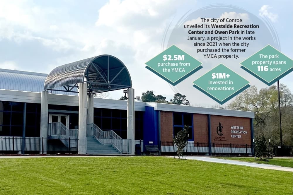 Conroe, Montgomery expand parks and recreation programs, facilities