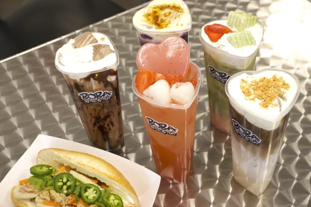 bubble tea drinks