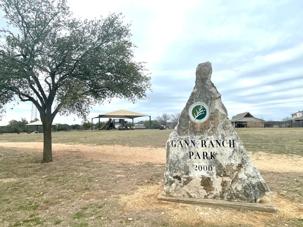 With 400 homes, Cedar Park's Gann Ranch neighborhood offers access to Leander ISD schools, parks