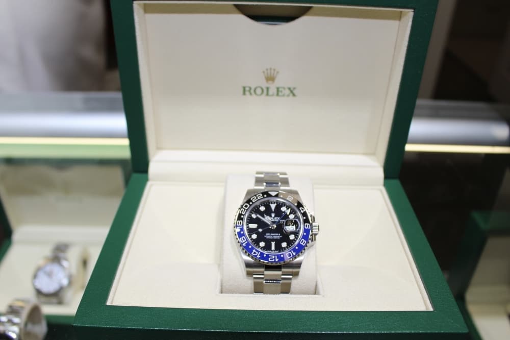 Rolex watches ($100-$100,000) are bestsellers, Gordon said. (Peyton MacKenzie/Community Impact)