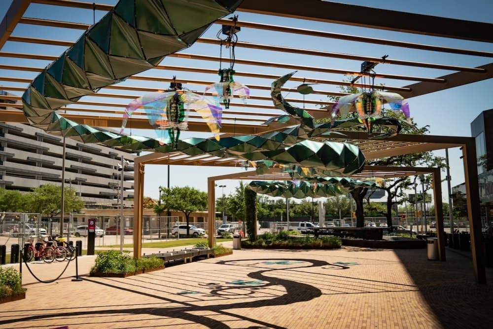 New art installation 'Efflorescence' debuts at The Ion