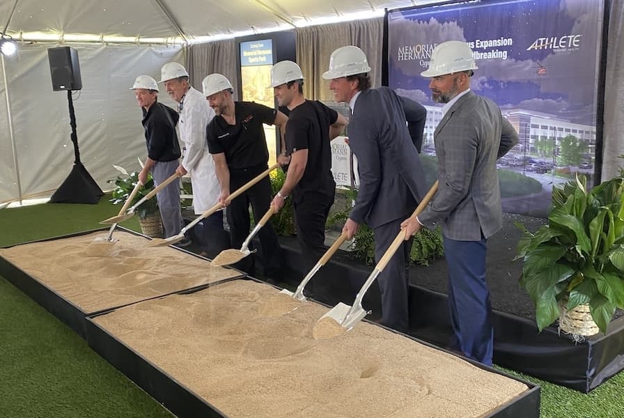 Memorial Hermann Cypress Hospital breaks ground on new sports medicine facility