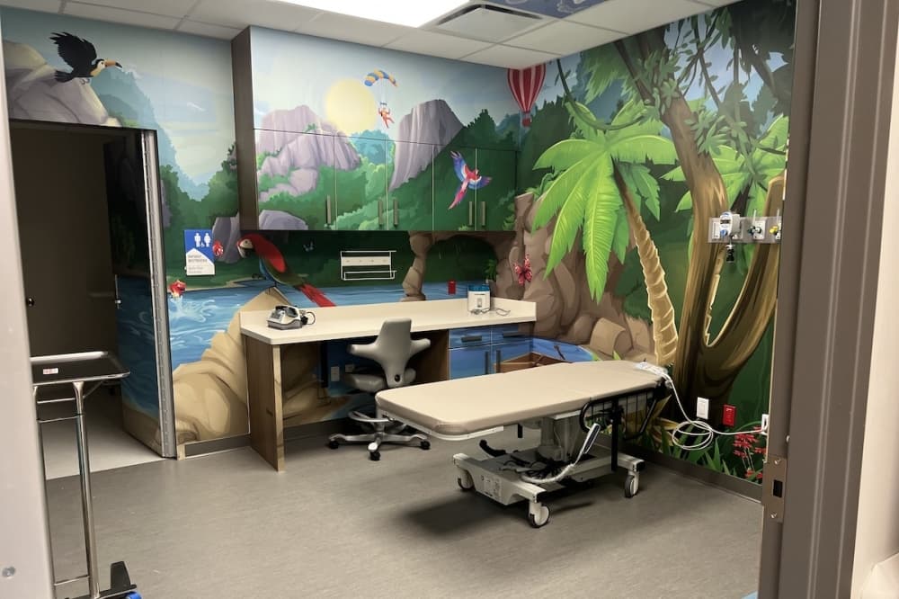 Preview of upcoming Dell Children’s Medical Center North; scheduled for April 27 opening