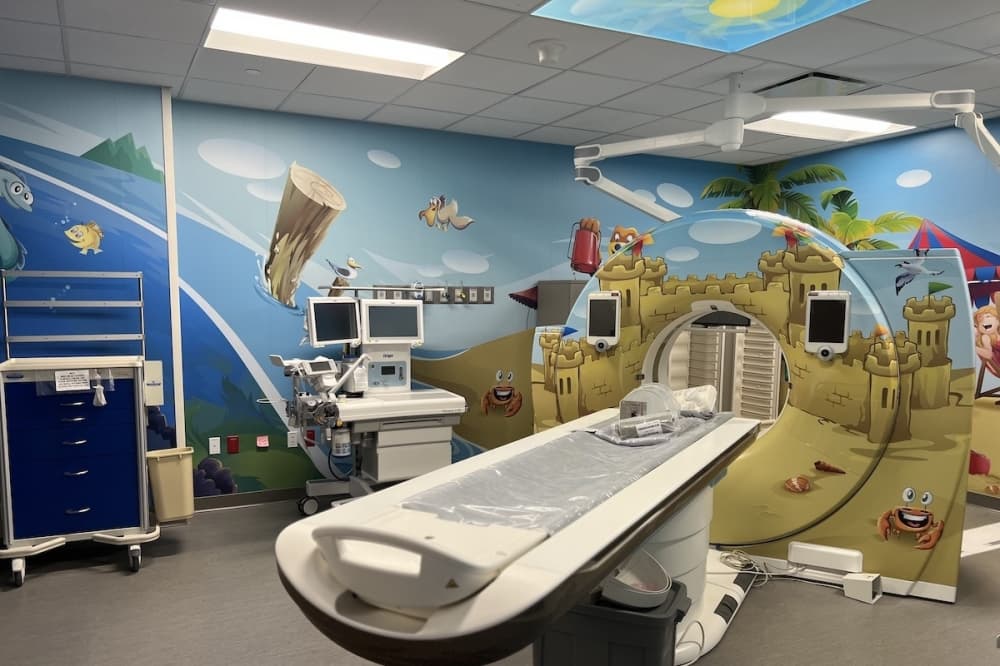 The hospital provides a range of pediatric health care services such as respiratory therapy, sedation, radiology, lab work, wound care and more. (Zacharia Washington/Community Impact)