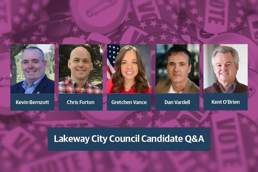 4 questions with Lakeway City Council candidates