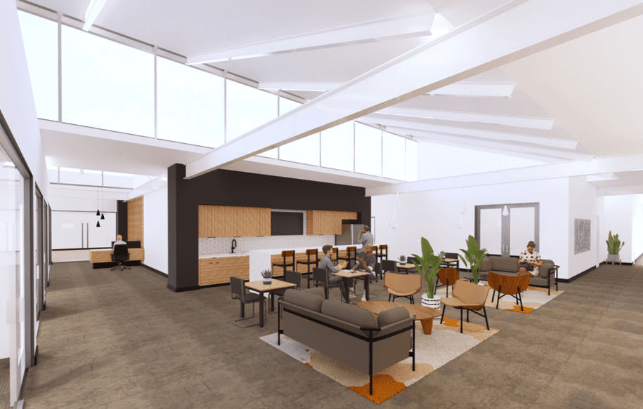 The new space will be used for the growing staff and for expanded business services for medical technology customers. (Courtesy Texas Medical Center)
