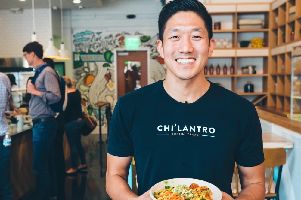 Jae Kim, founder and CEO of Chi'Lantro BBQ, founded the concept as a food truck in 2010. The brand has 11 locations, with one in Houston. (Courtesy Chi'Lantro BBQ)