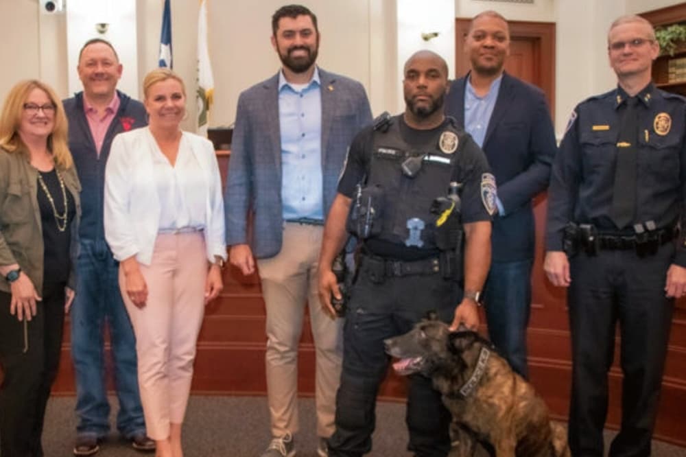 Southlake Police Department K-9 Duco retires