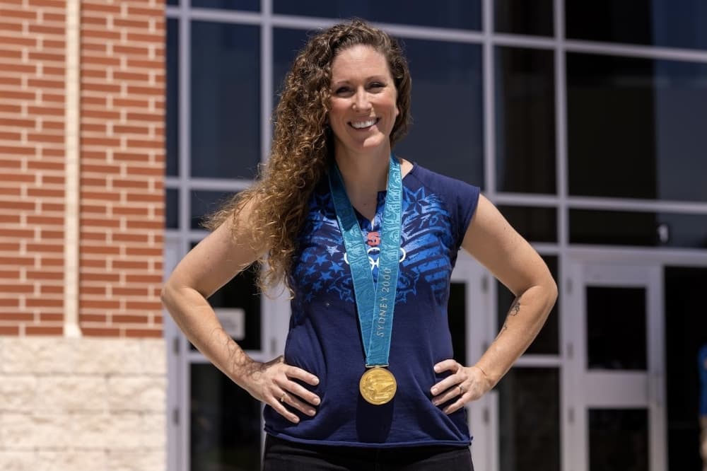 Conroe ISD dedicates natatorium to local Olympian Laura Wilkinson