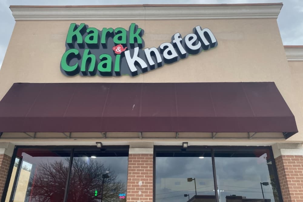 Karak Chai & Knafeh now open in Plano