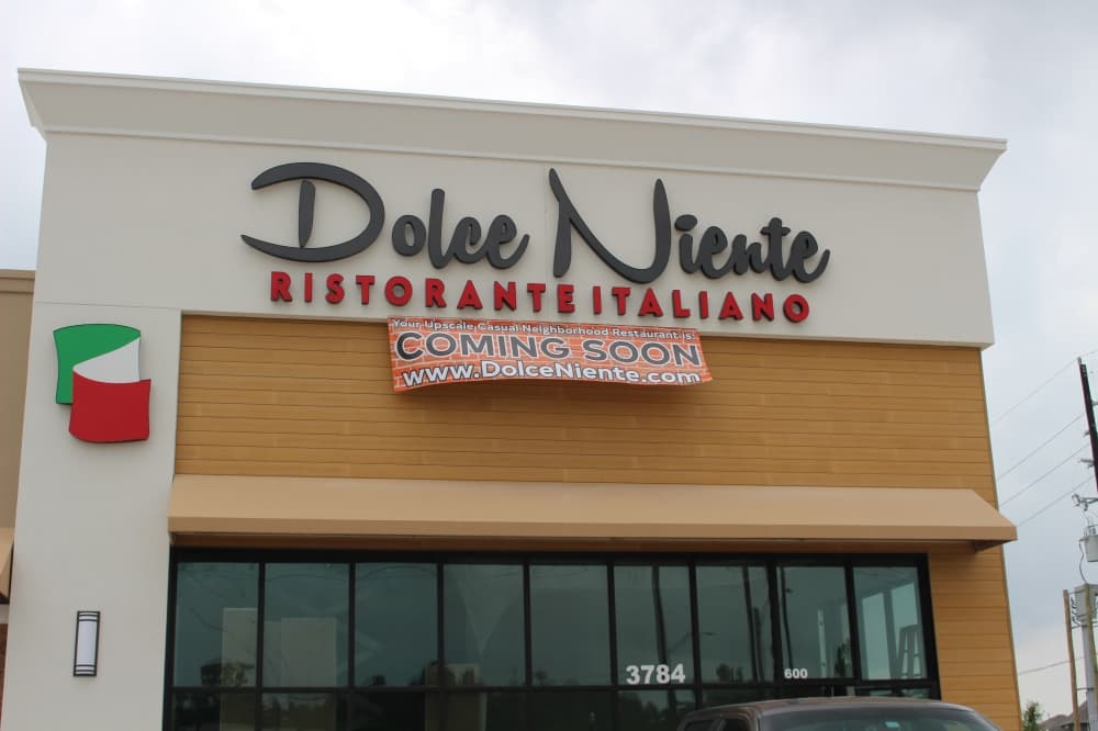 Dolce Niente Ristorante Italiano to open on Rayford Road