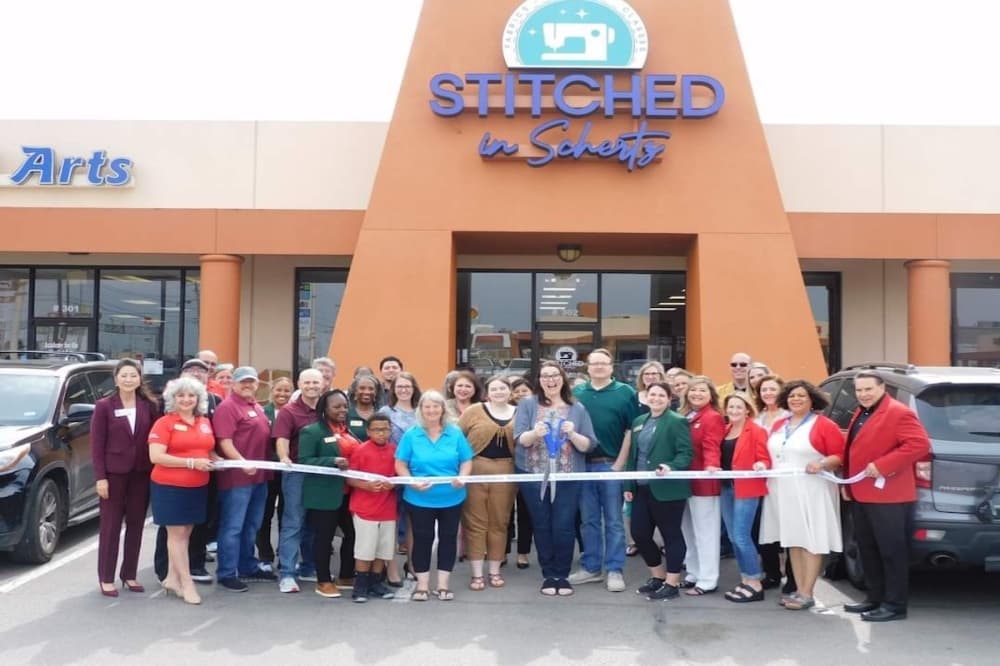 Stitched in Schertz offers sewing classes, products