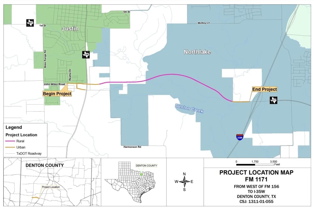 TxDOT holds meet-and-greet for Denton County public on FM 1171 expansion