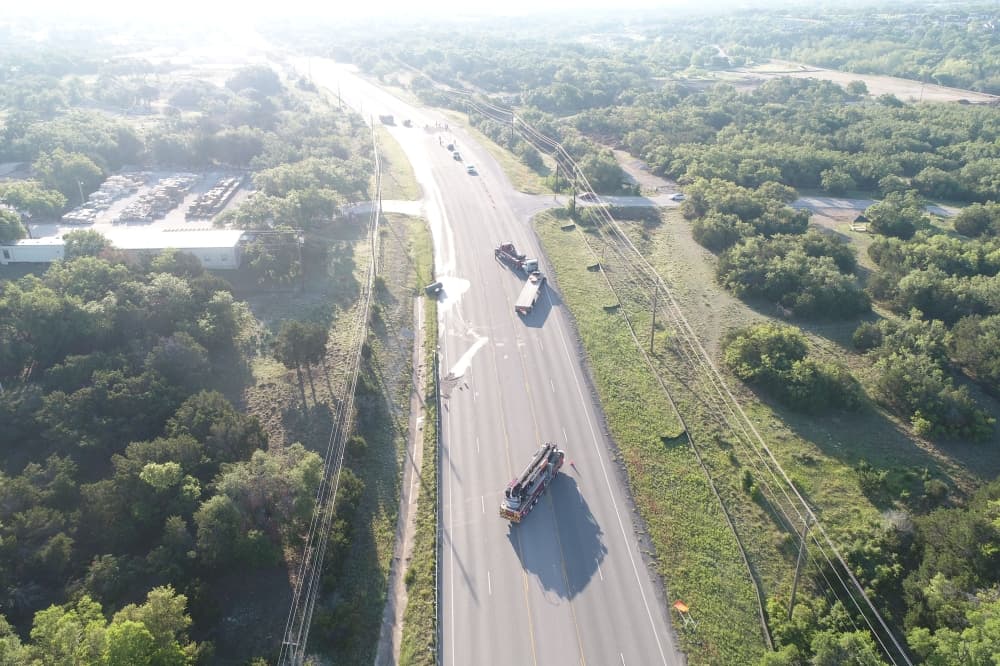 Roads now open after a fuel spill shut down part of Hwy. 71 in Bee Cave