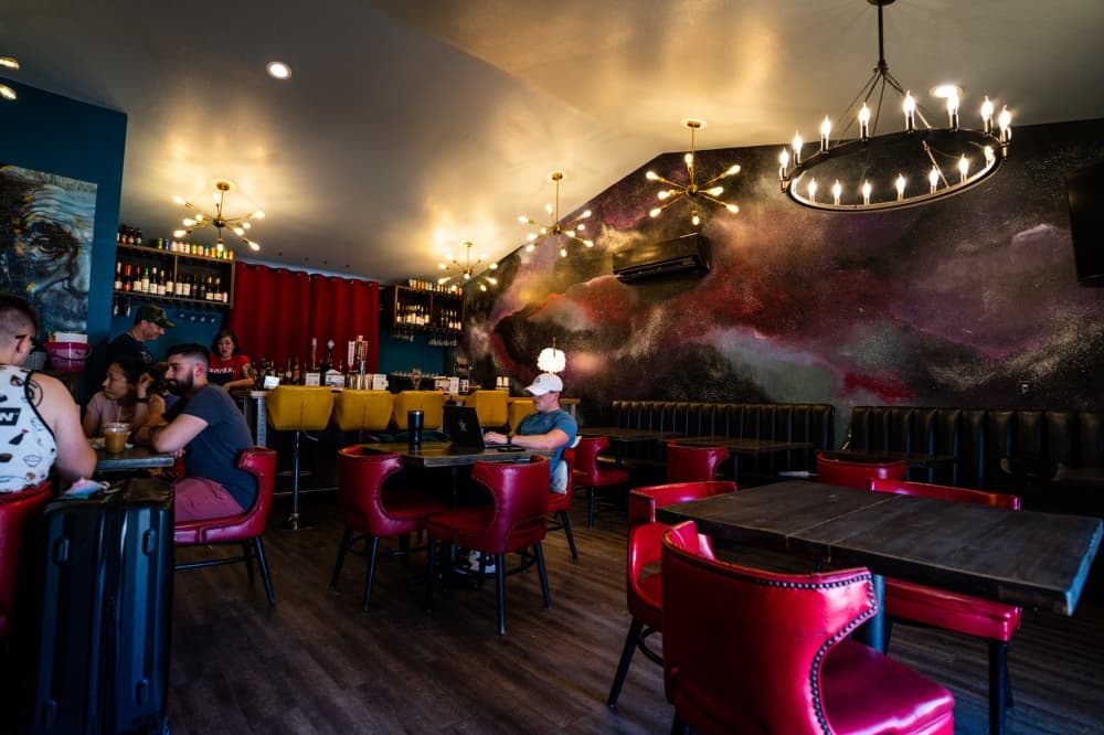 The Hive includes a coffee shop and full bar. (Courtesy The Hive) 