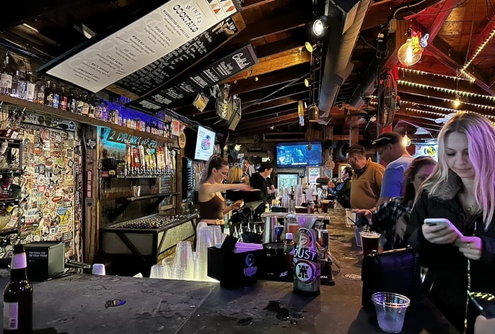 Moontower Saloon is the longest running in the strip. (Amanda Cutshall)