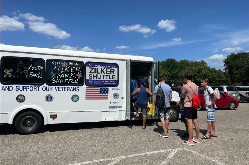 Free Zilker shuttle bus is back this summer