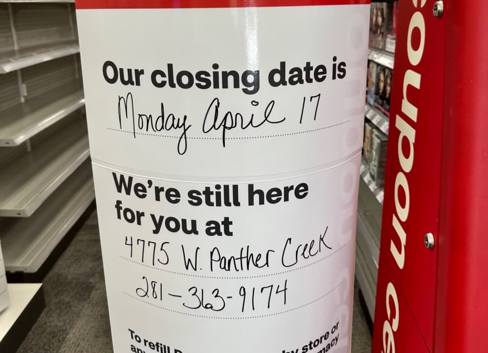 CVS on Research Forest Drive closing in The Woodlands