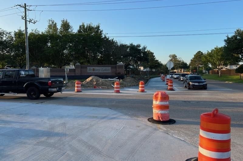 League City Parkway intersection improvements near completion