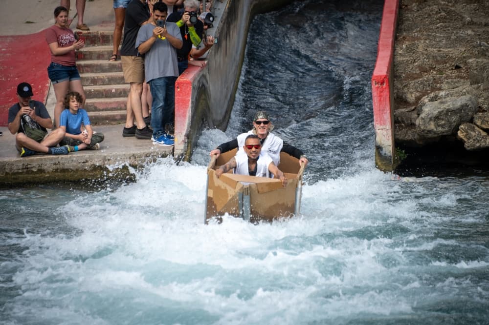 Thru the Chute Boat Race and River Expo (Courtesy City of New Braunfels)
